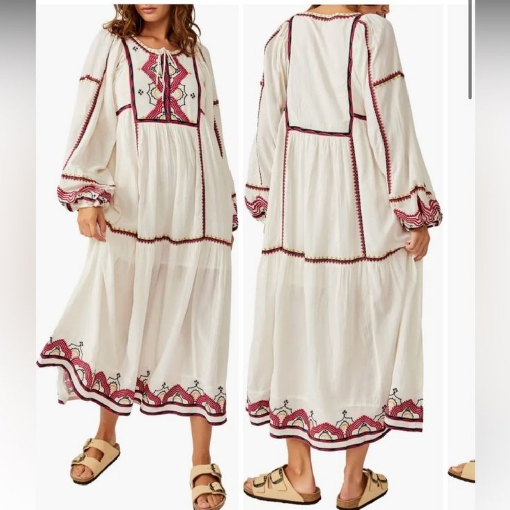 Free People Sweet Escape Midi Dress NWT - Picture 6 of 9
